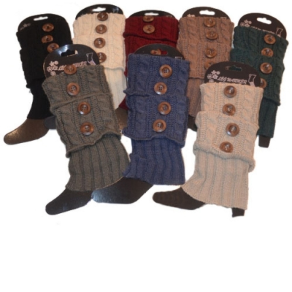 BUTTON BOOT CUFFS